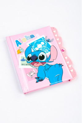 Блокнот, 10х15 см, 50 аркушів, лінія, на замочку